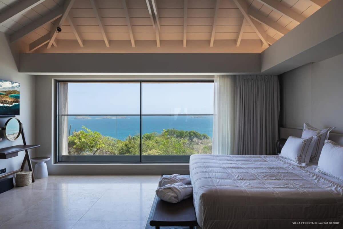 On A Hill Side Villa With Superb Amenities St. Barthelemy Exterior foto